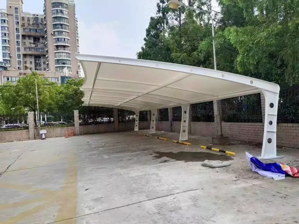 膜结构停车棚