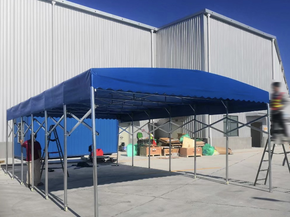 推拉蓬工程案例