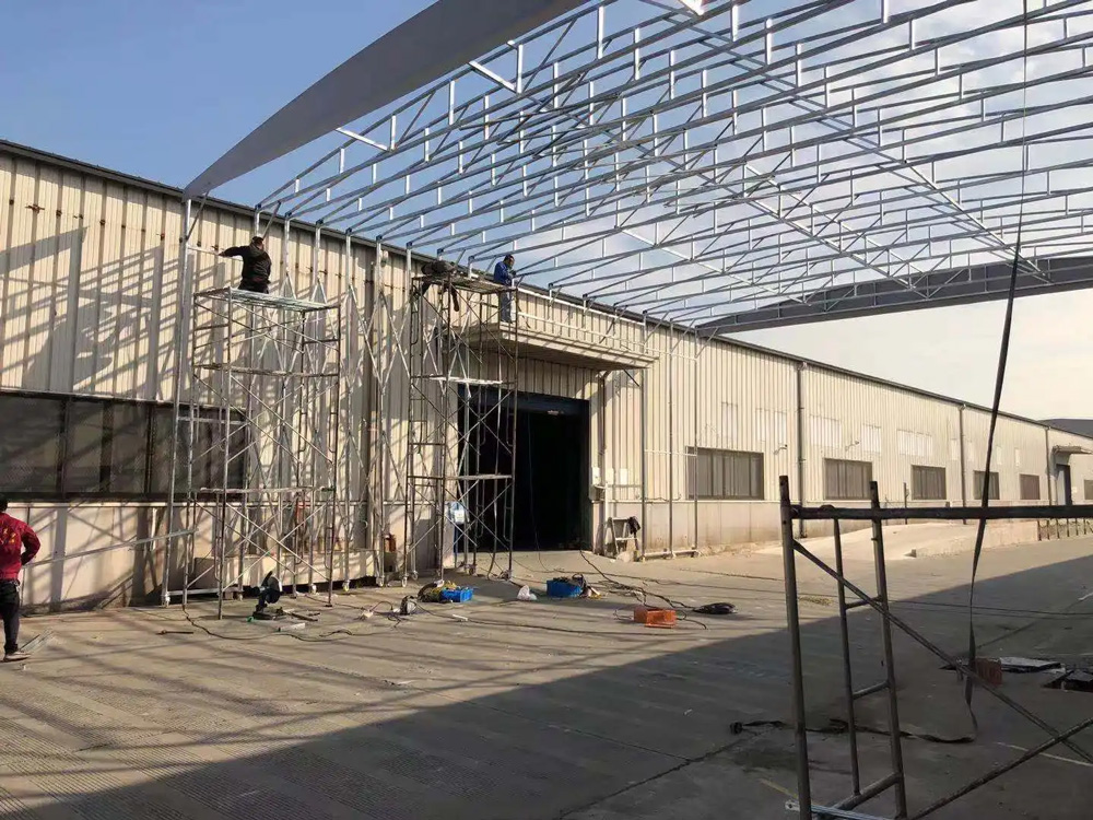 电动推拉棚工程案例